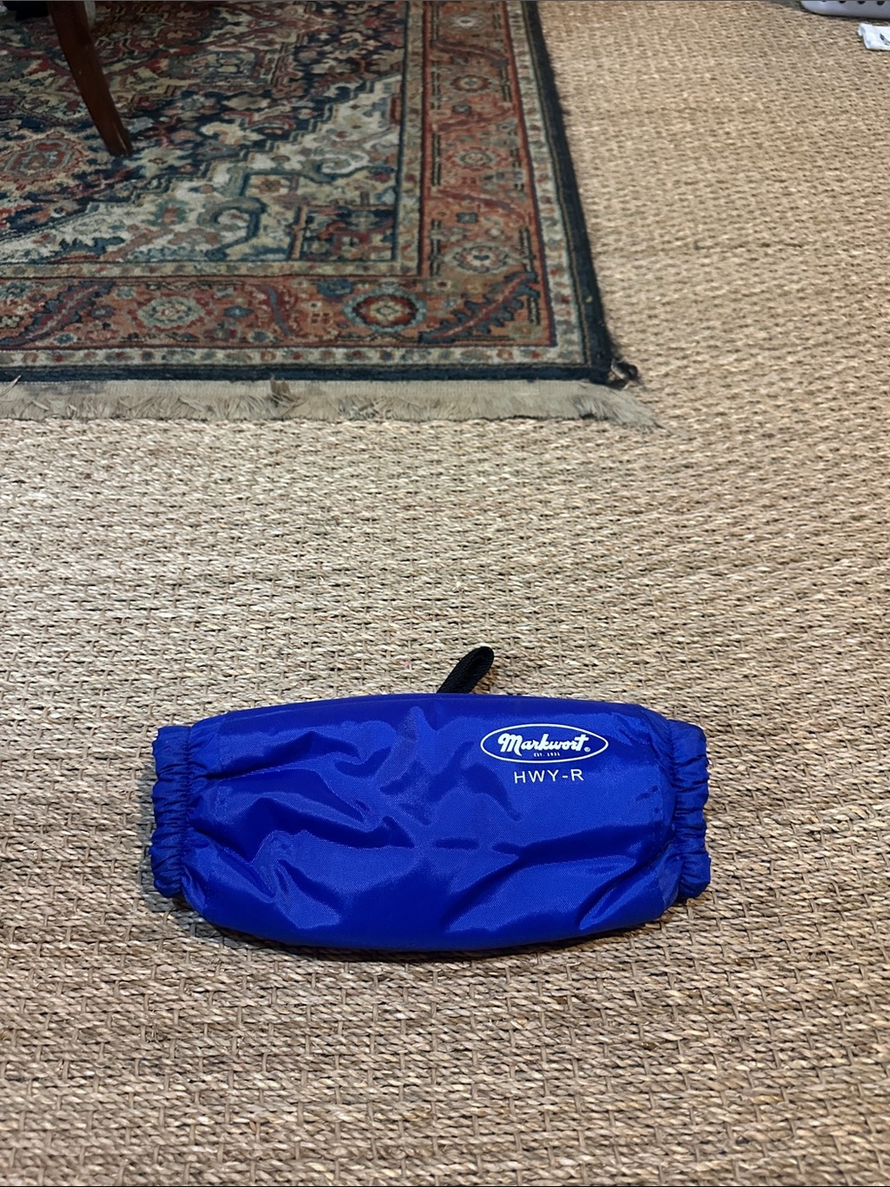 Blue Waist Pack / Pouch - Compact Men’s Bag